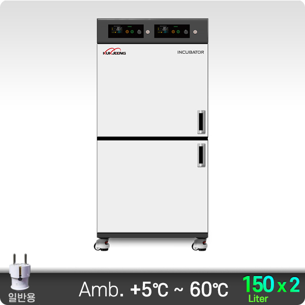 다실 항온 배양기(상부형) 2룸 150Lx2ch  KJ-IB-150M2FT