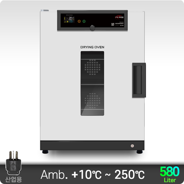250℃ 강제열풍 순환식 건조기 580리터 KJ-DO-580F